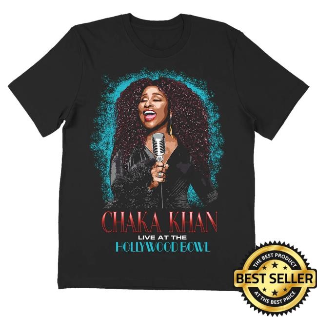 Trending Chaka Khan Merch Chaka Khan Live At The Hollywood Bowl Microphone Hoodie - New Good Shirt