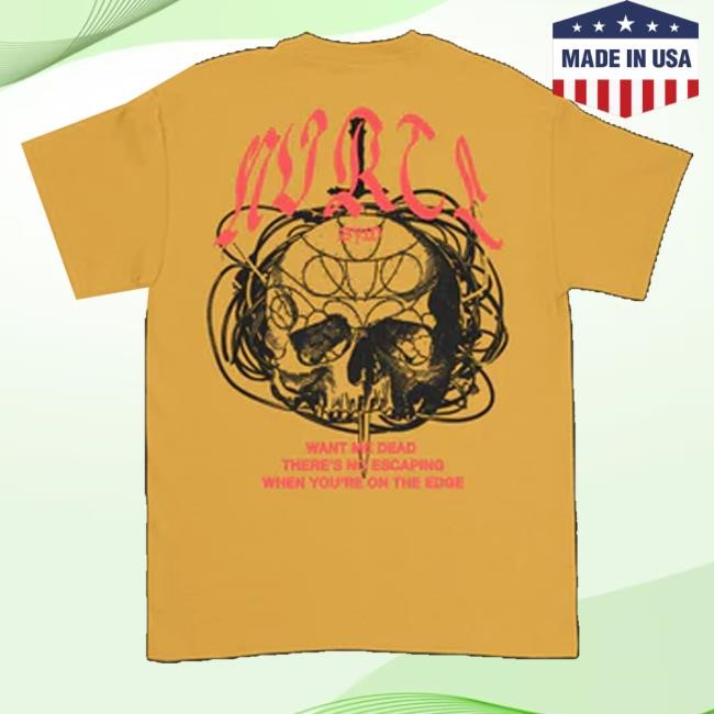 Official Nevertel Merch Sym Tee Shirt Heather Mellow Yellow - New Good Shirt