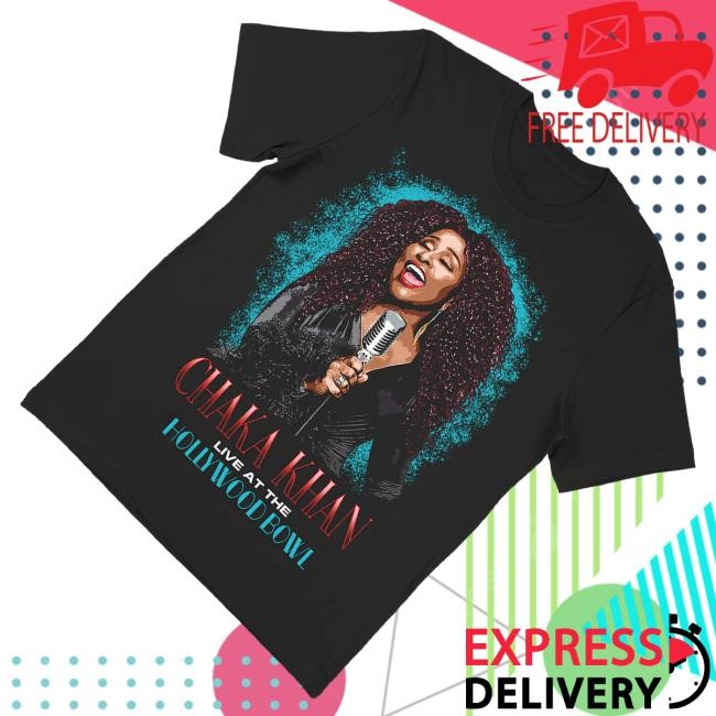 Trending Chaka Khan Merch Chaka Khan Live At The Hollywood Bowl Microphone Hoodie - New Good Shirt