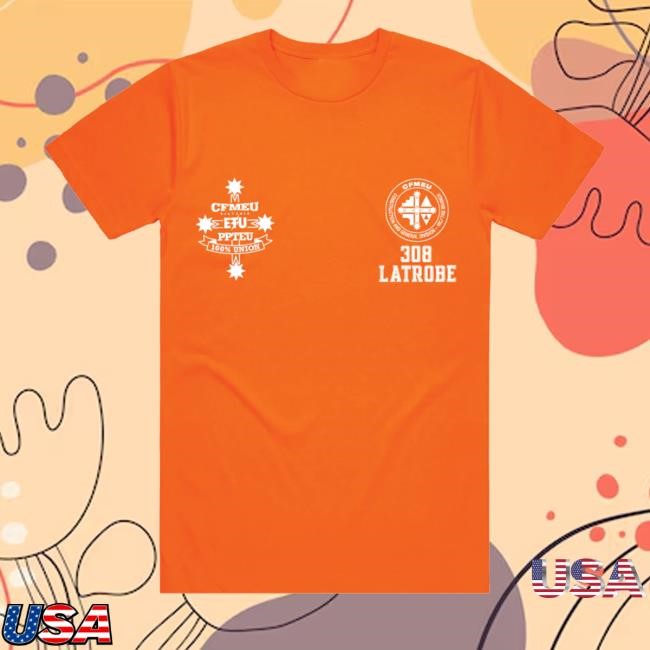 308 Latrobe Jobsite Hvo Crewneck Sweatshirt Cfmeu Merch Store