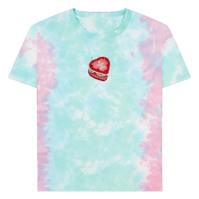 Trending Holly Laing Shop Piece Of Cake Boxy Pastel Tie Dye T-Shirt  Hoodie  Tank Top  Sweater And Long Sleeve T-Shirt - New Good Shirt