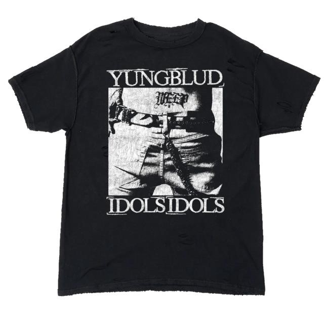 Official Yungblud Merch Idols Tattoo Hoodie - New Good Shirt