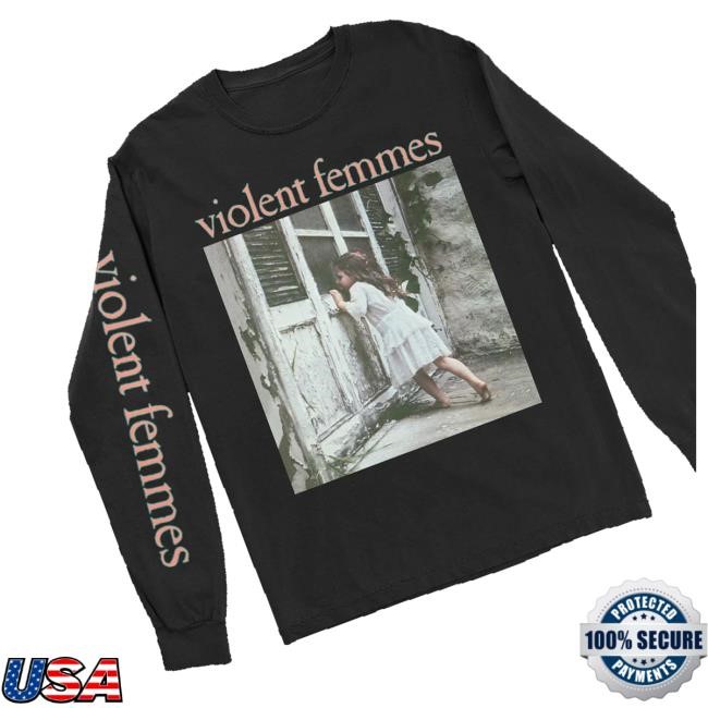 Official Violent Femmes Self-Titled Cover T Shirt - New Good Shirt