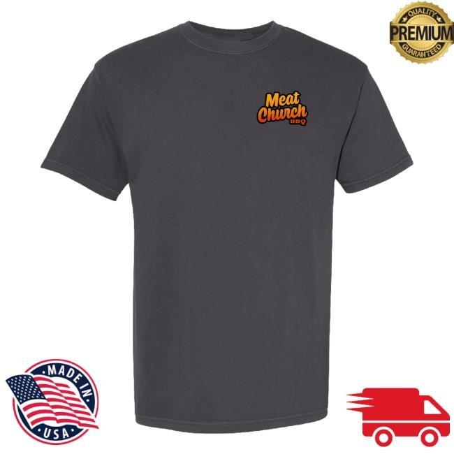Official Meat Church Smokin Meato Tee - New Good Shirt
