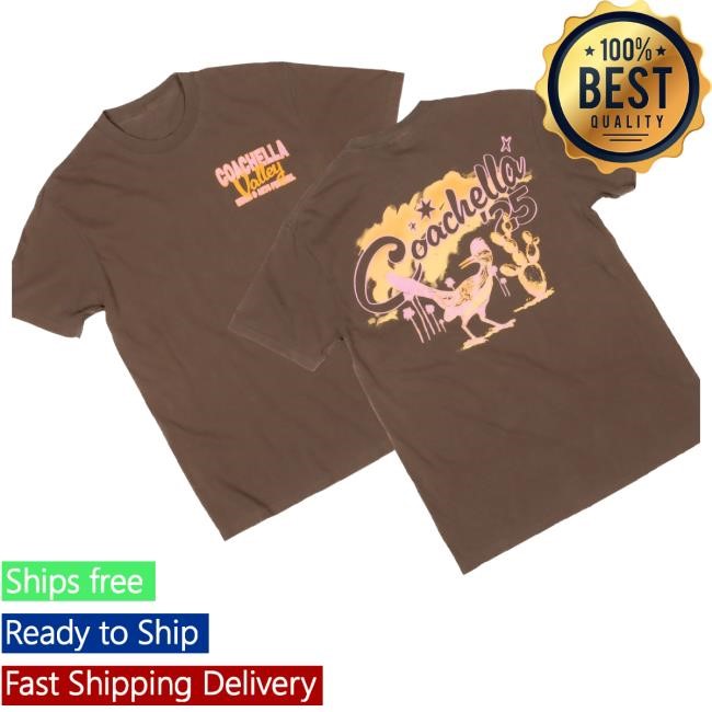 Trending Coachella Merch Coachella 2025 Roadrunner T-Shirt - New Good Shirt